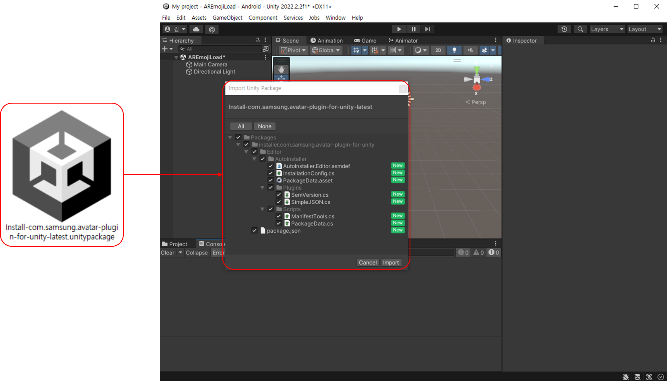 Github samsung avatar plugin for unity