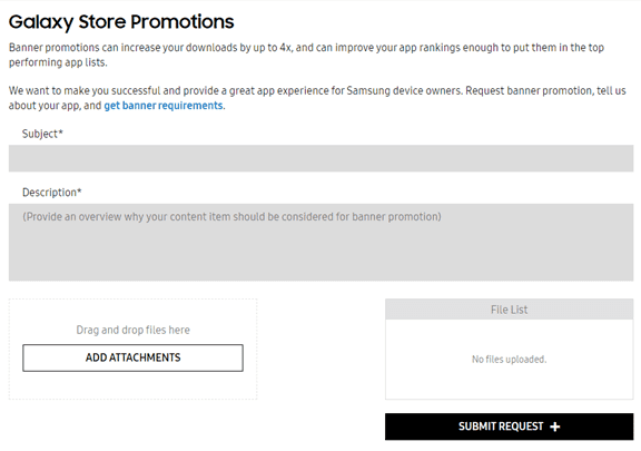Galaxy Store Distribute Samsung Developers