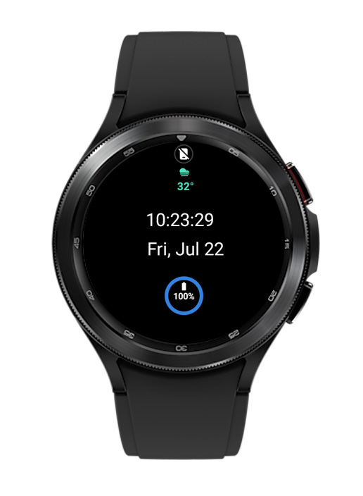 Figure 1: The watch face demonstrated in this blog