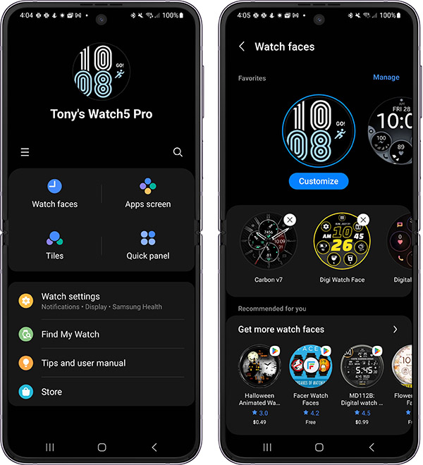 2022 11 15 01 10 Install Watch Faces For Galaxy Watch5,6 And One Ui Watch 4.5 N-Sport Watch Face