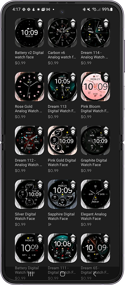 Install Watch Faces for Galaxy Watch5 and One UI Watch 4.5