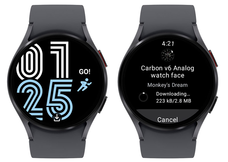 Galaxy wearable cheap watch faces