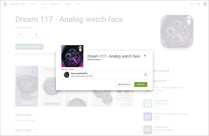 2022 11 15 01 51 Install Watch Faces For Galaxy Watch5,6 And One Ui Watch 4.5 N-Sport Watch Face