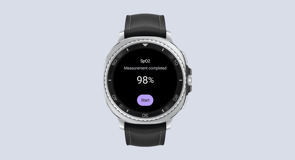 Measure blood oxygen level on Galaxy Watch
