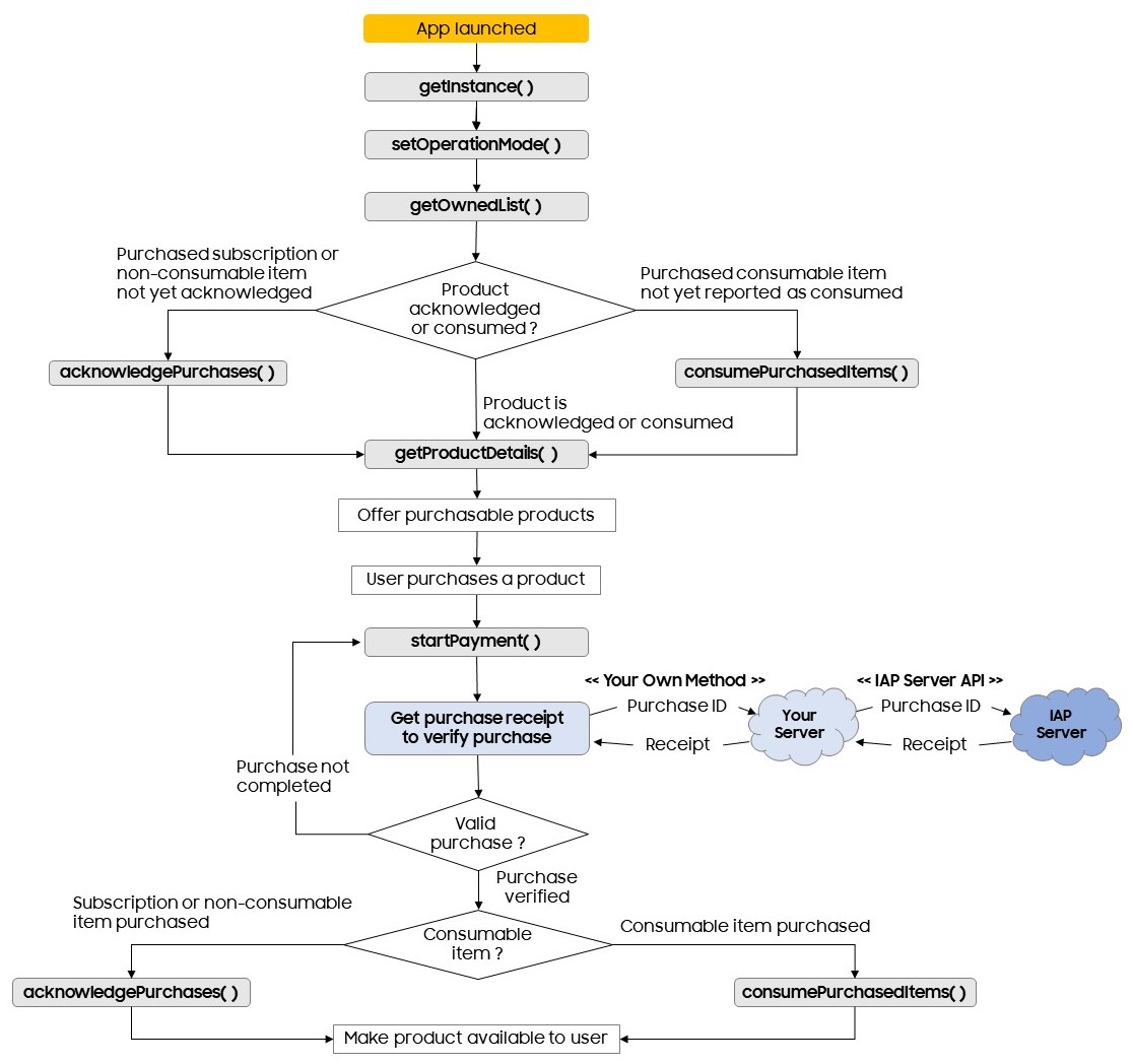 Figure 2: IAP Processing Logic Flow
