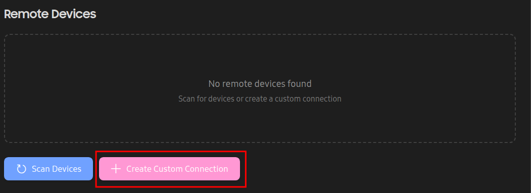 Figure 2. Remote Device Manager
