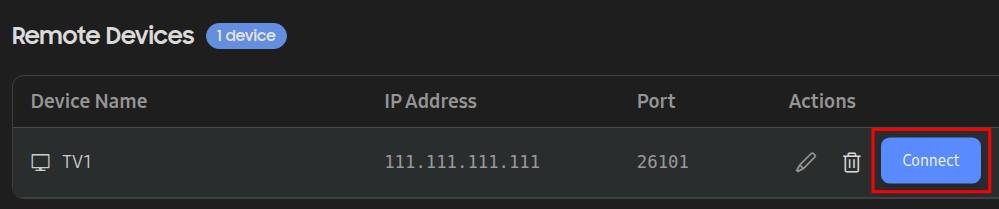 Figure 4. Switch connect