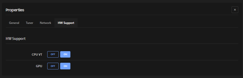 Figure 5. Hardware acceleration