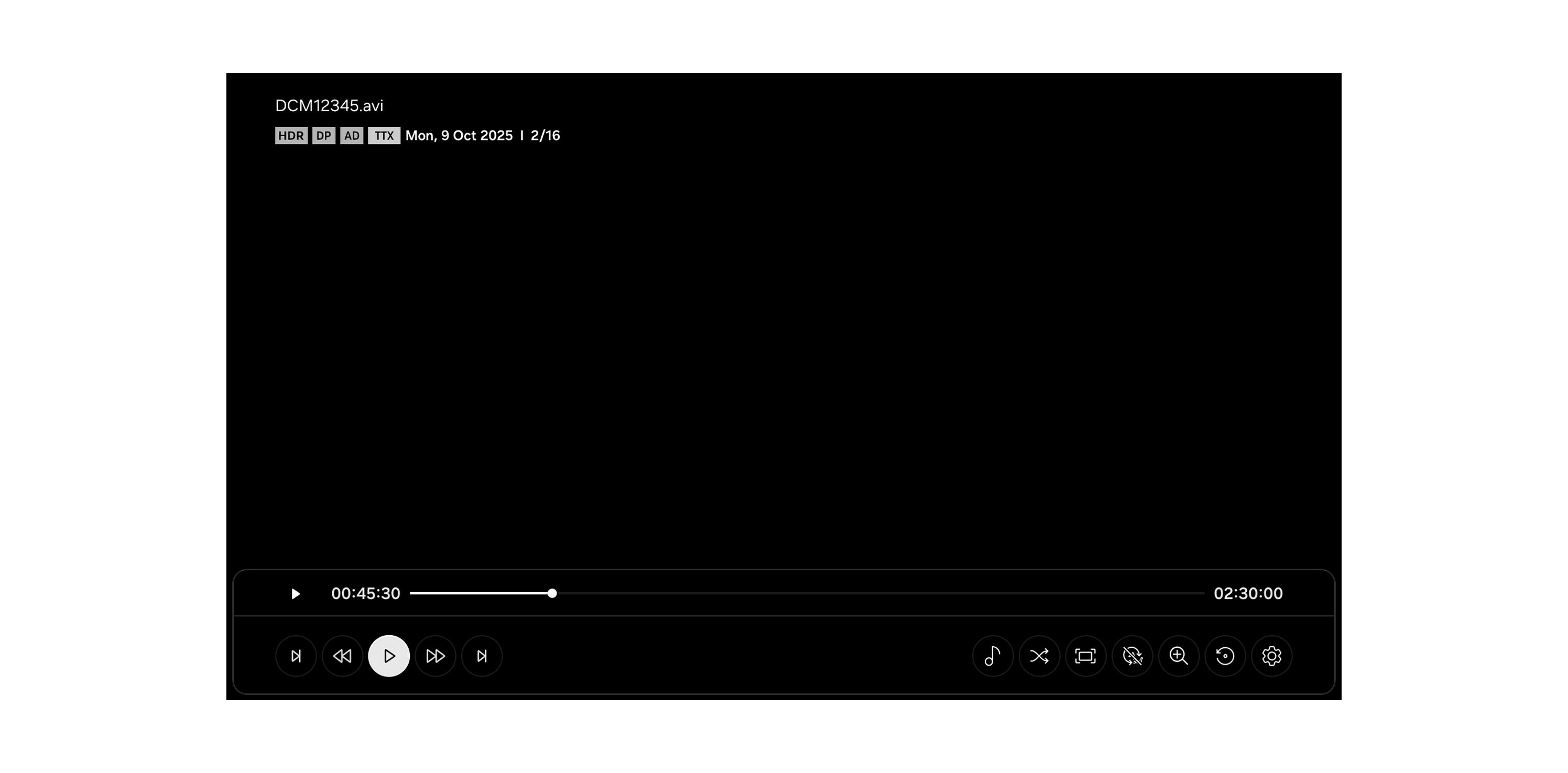 Figure 12: Displaying content title